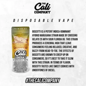 BISCOTTI DISPOSABLE VAPE