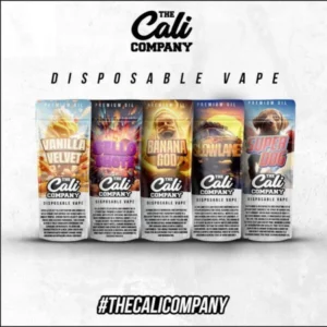 The Cali COMPANY – VANILLA VELVET | GELLO SHOTZ | BANANA GOD | SLOWLANE | SUPER DOG